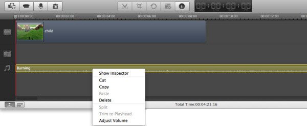 Mac Vivideo edit audio